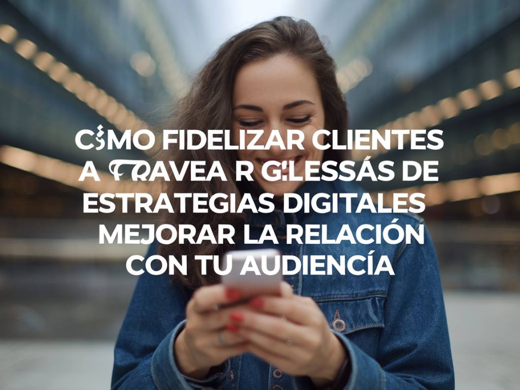 Cómo fidelizar clientes a través de estrategias digitales y mejorar la relación con tu audiencia